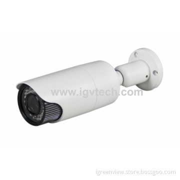 1080p Ir Bullet Ip Camera With 2.8-12mm Fixed Focol Lens 